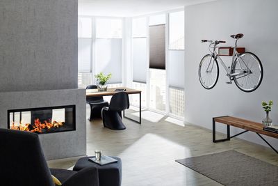 Geplooide blindsystemen, SG 8500, DUETTE® Fixé Batiste, Col 20039 / 20042, BB24