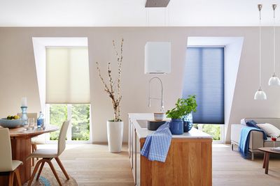 Geplooide blindsystemen, SG 8500, DUETTE® Classic, Col 20030/20027, AO10