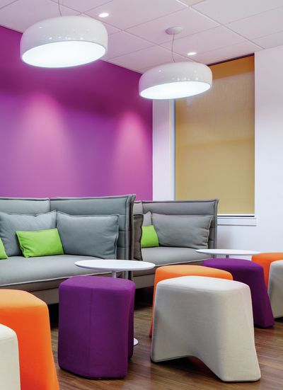 Rolgordijnsystemen, SG 4910, Colorama 2, Room shot "Dana Petroleum", Aberdeen, United Kingdom