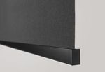 Roller Blind Systems, SG 4910, Versascreen 1-10%, SG 10770 bottom bar, black