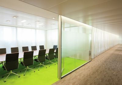 Panel Glide Systems, SG 2700, Colorama 1, Room shot "DLA Piper",Amsterdam, the Netherlands