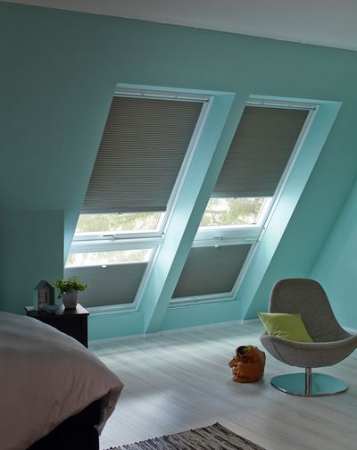 Geplooide blindsystemen, SG 8500, DUETTE® Fixé Elan Dark, Col 20080, DB10, DB20