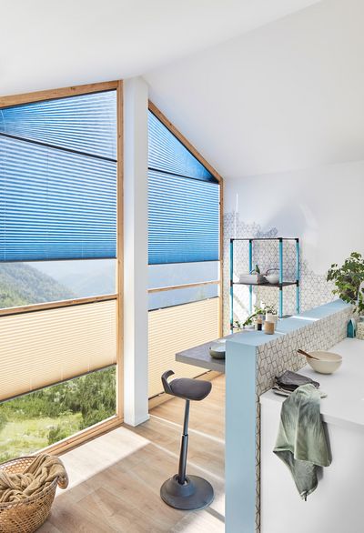 Geplooide blindsystemen, SG 8500, Tusah Topar® Plus, Col 10148 / 10144, AO40, BB24