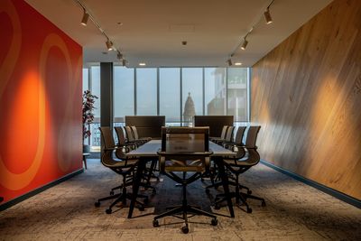 Rolgordijnsystemen, SG 4960, Versascreen 1-10%, Virgin Money, Glasgow, Scotland, United Kingdom