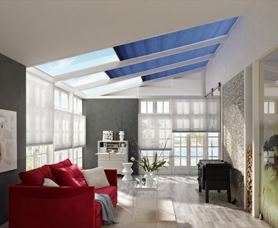 Geplooide blindsystemen, SG 8500, DUETTE® Fixé Elan, 20012, 20016 | BB20, AO40, AO70, PB10