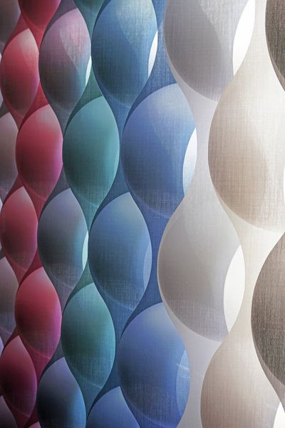 Verticale lamelgordijnsystemen, SG 2910, Multi Visio, 3D Vertical Waves