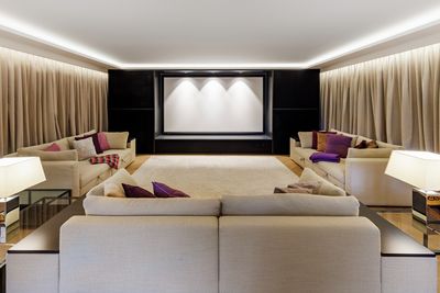 Gordijnsystemen, SG 5600, Customer Fabrics, Villa at the lake, Lucerne, Switzerland