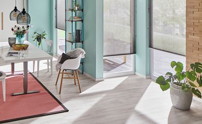 Geplooide blindsystemen, SG 8500, Georgette Crush, Col 10034, AO10