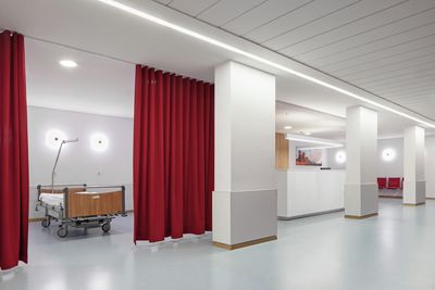 Gordijnsystemen, SG 6100, Colorama 2, St. Vinzenz-Hospital, Dinslaken, Germany